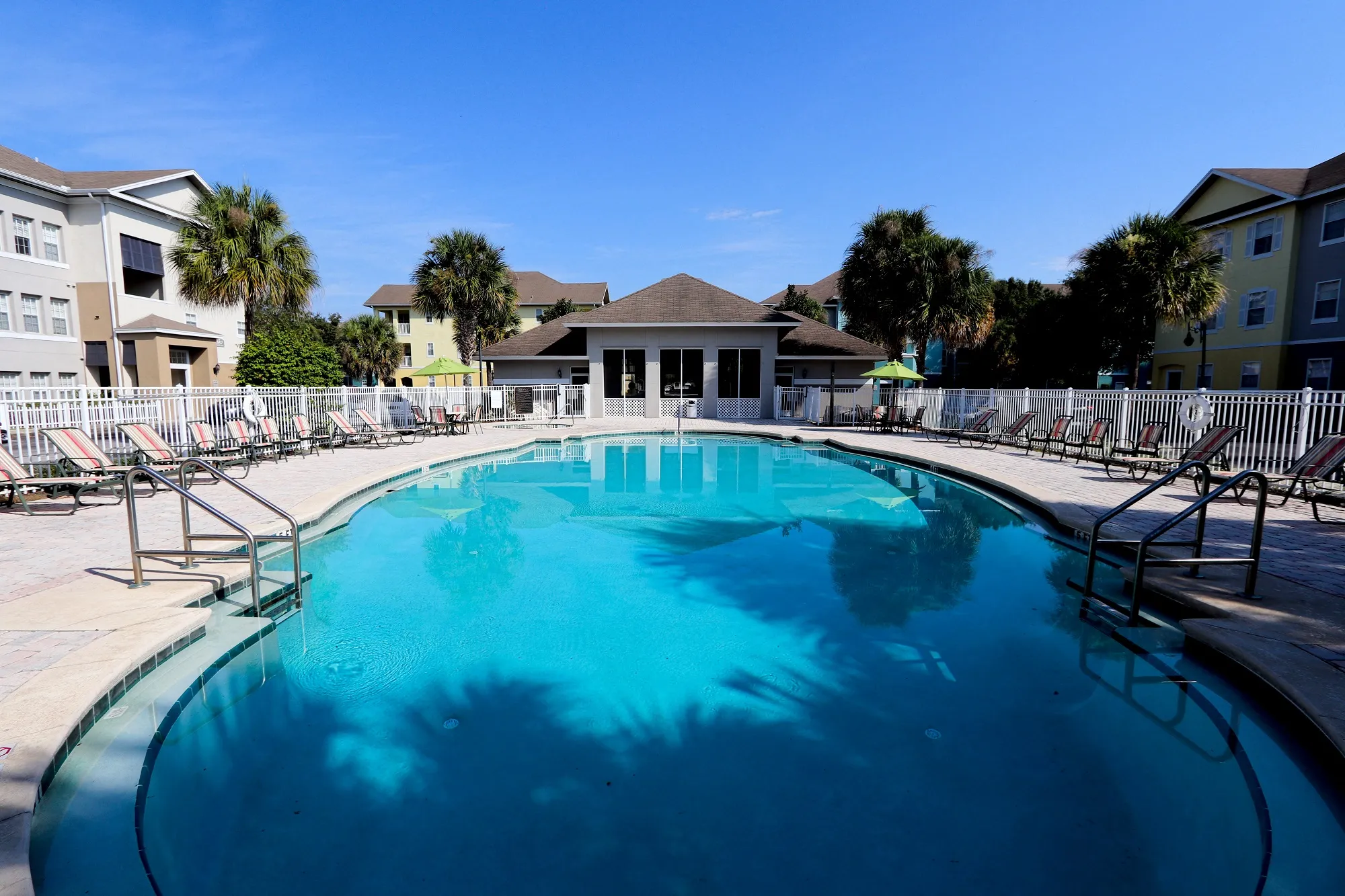 The Ridgepointe swimming pool.