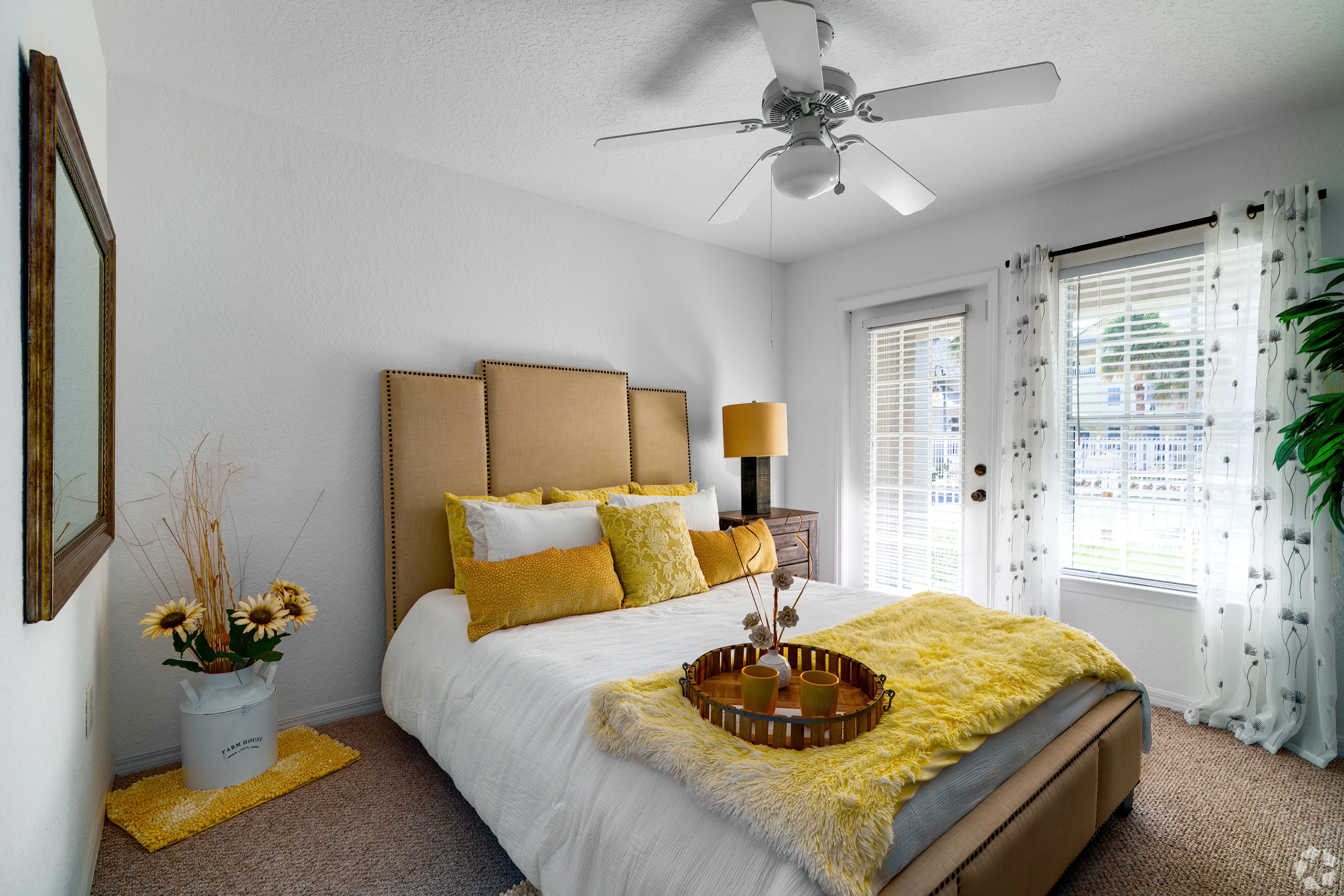 One-bedroom model with natural light